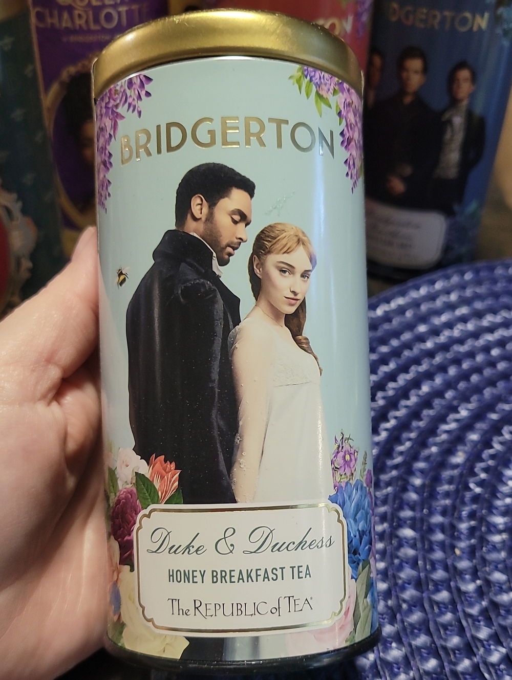 Bridgerton Duke & Duchess Honey Breakfast Tea - Pale Blue
